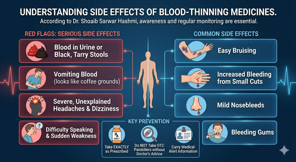 What Are the Side Effects of Blood-Thinning Medicines?