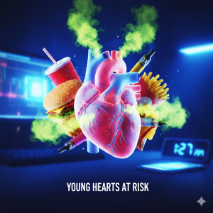 Are Junk Food and Vaping Causing Heart Issues in Youngsters?