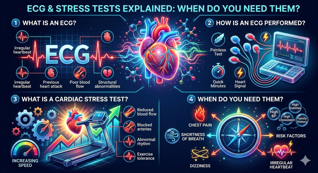 ECG and Stress Tests Explained: When Do You Need Them